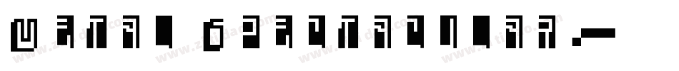 Metal Spectacular字体转换